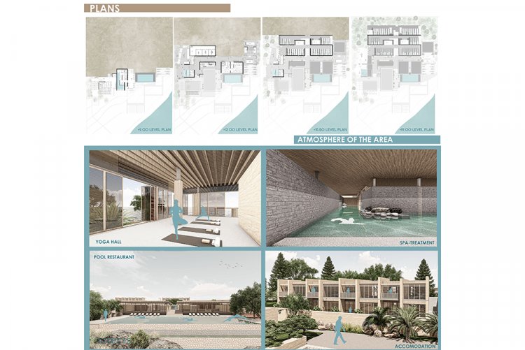 Mimarlık Bölümü Mezunu Gökçe Karabulut, Uluslararası “Retreat Center 2023” Yarışmasında Kısa Listeye Girdi 